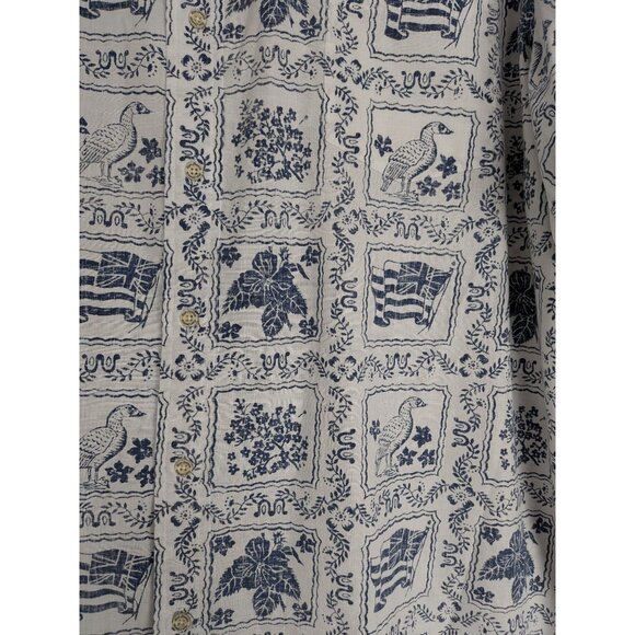 REYN SPOONER LAHAINA SAILOR ARCHIVE CLASSIC WHITE BUTTON FRONT MEN'S SIZE 2XL - Picture 2 of 7